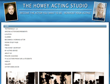 Tablet Screenshot of billhowey.com